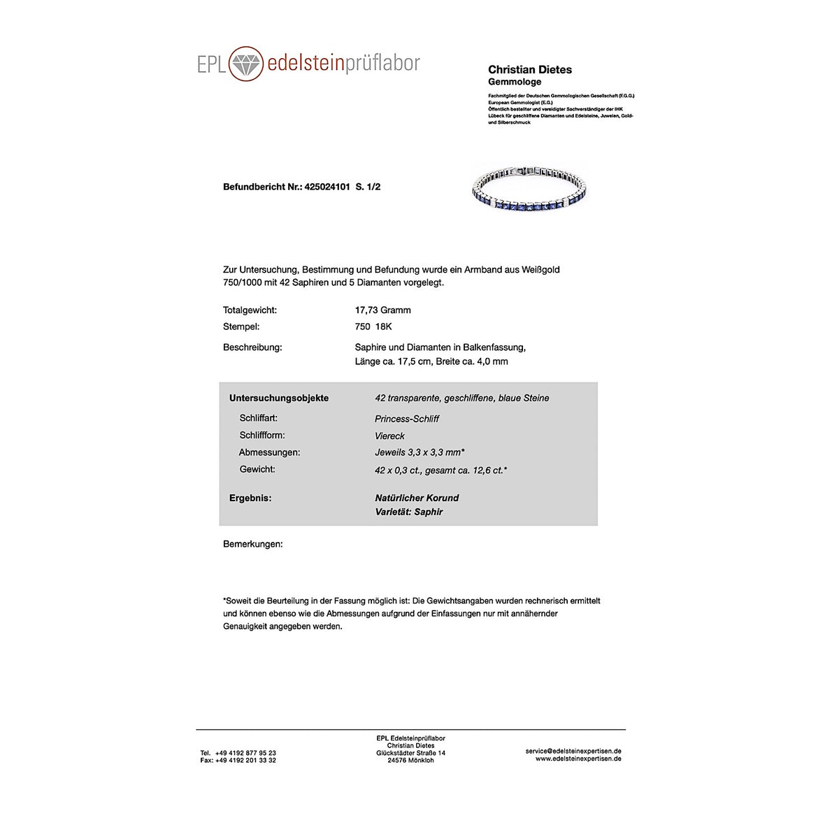 Befundbericht Teil 1